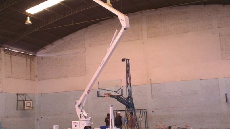 Reconversión total de la iluminación del Gimnasio Municipal