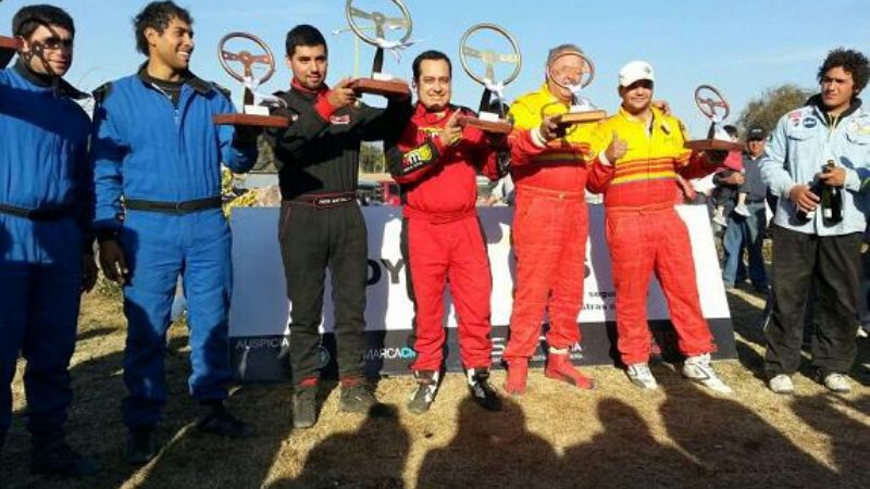 Jóvenes promesas del rally provincial