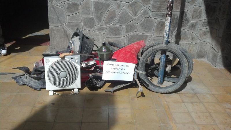 Recuperan elementos robados en Andalgalá