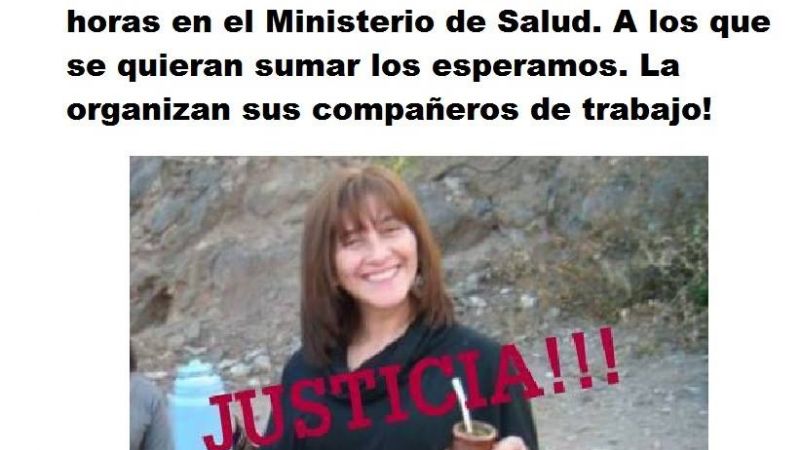 Amigos y compañeros de Fabiana convocan a una marcha por justicia