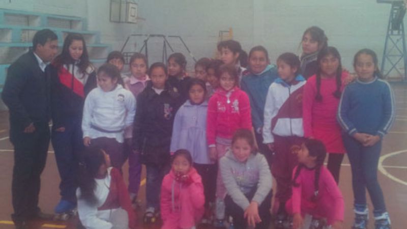 Volvió el patinaje a Santa María