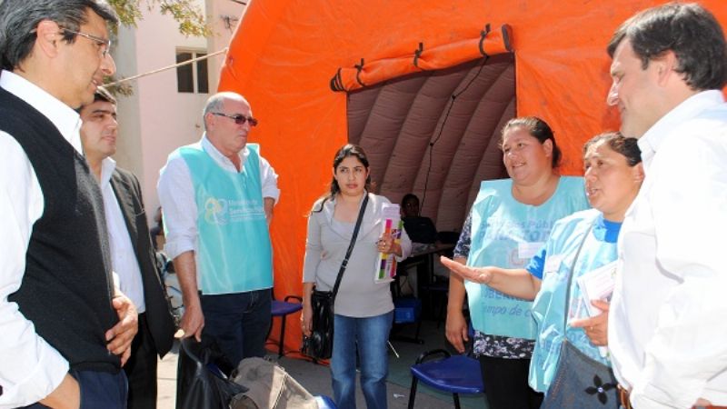 “Tu gobierno te visita” estuvo en el Circuito 7