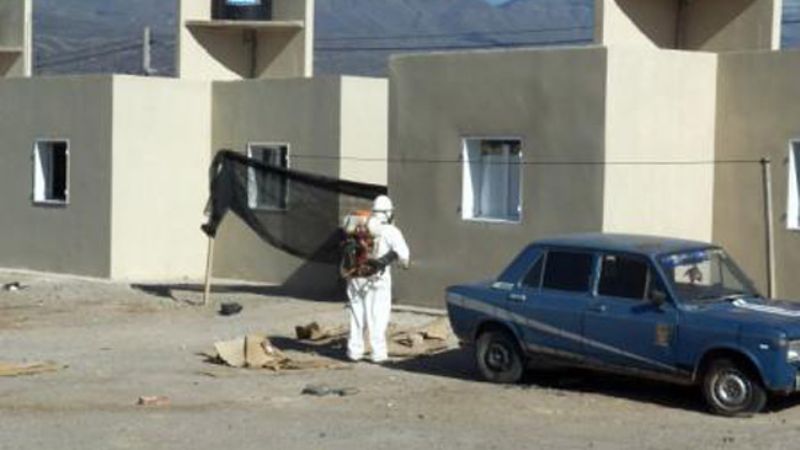 Fumigación preventiva contra el Aedes Agyptis