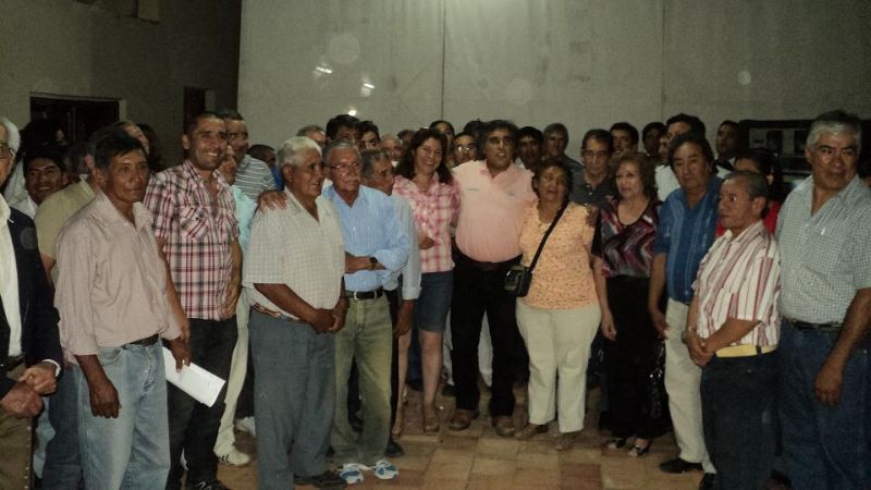 El ministro Raúl Chico recibió las inquietudes de los productores santamarianos