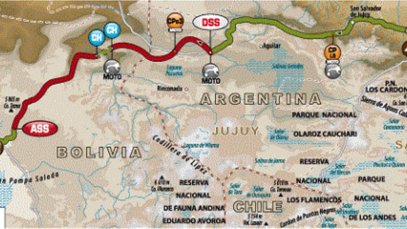 Por alta nubosidad, el Dakar retrasa su partida desde Salta