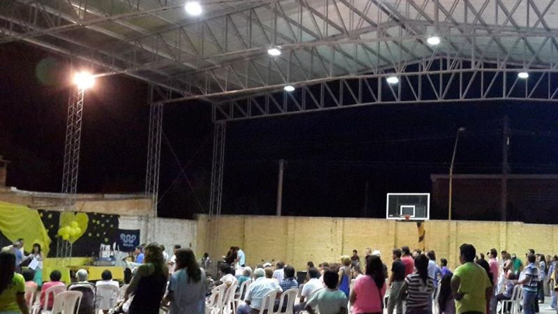 Se inauguró obra barrionuevista