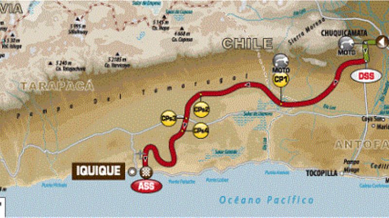 El Dakar 2014 corre la 9na. etapa entre Calama e Iquique
