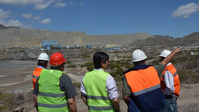 Mayoral sobrevoló el área minera del Oeste catamarqueño