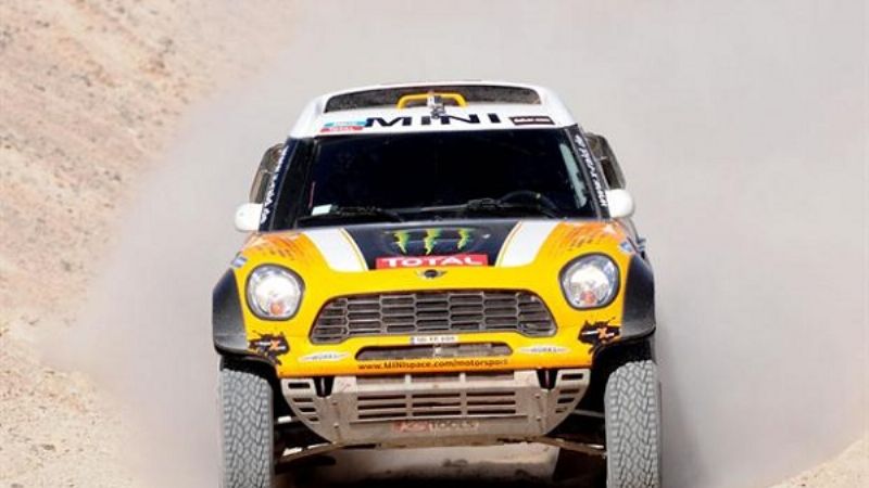 Peterhansel la etapa y Roma la general, donde Terranova es 3ro.