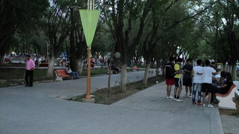 La plaza, un lugar de encuentro infaltable
