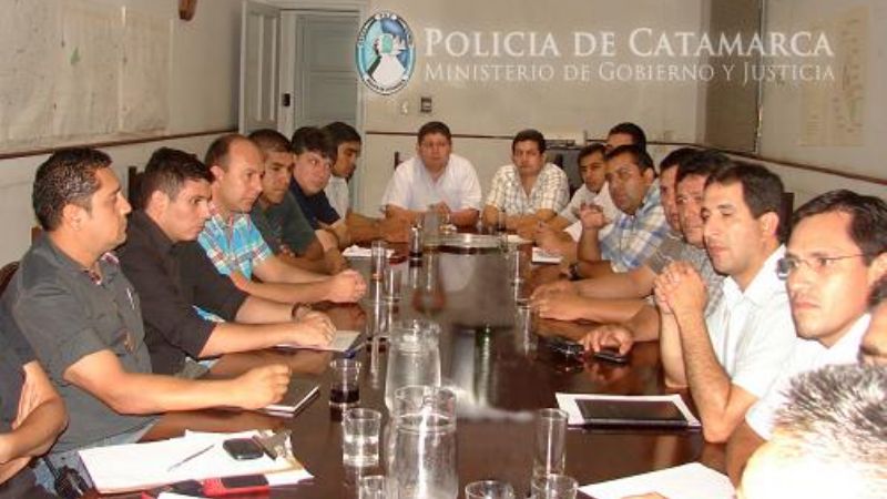 Se reunieron jefes de comisarías de la Capital