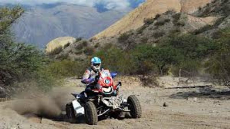 Insólito: encuentran en un domicilio un cuatriciclo que participó del Dakar