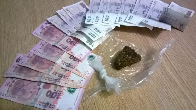 Llevaban marihuana y cocaína