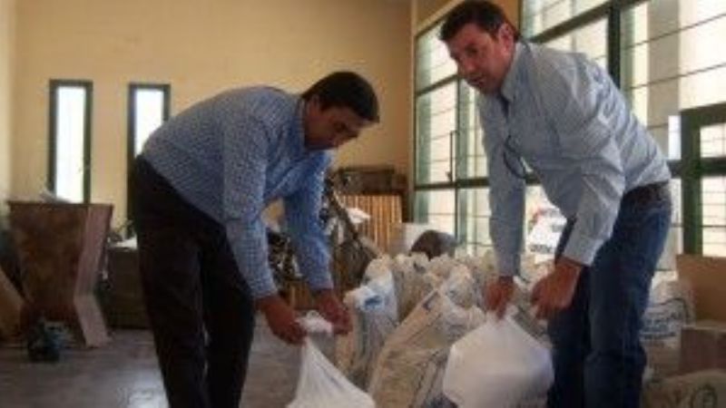 Los productores afectados por el granizo recibieron asistencia