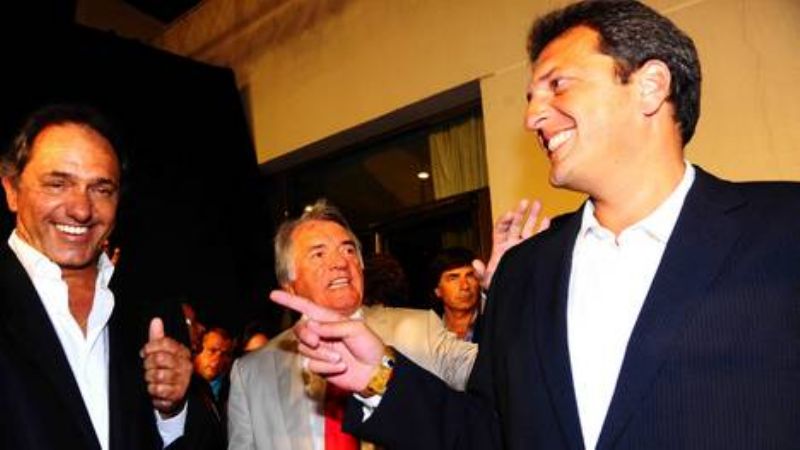 Barrionuevo reunió a Scioli y Massa