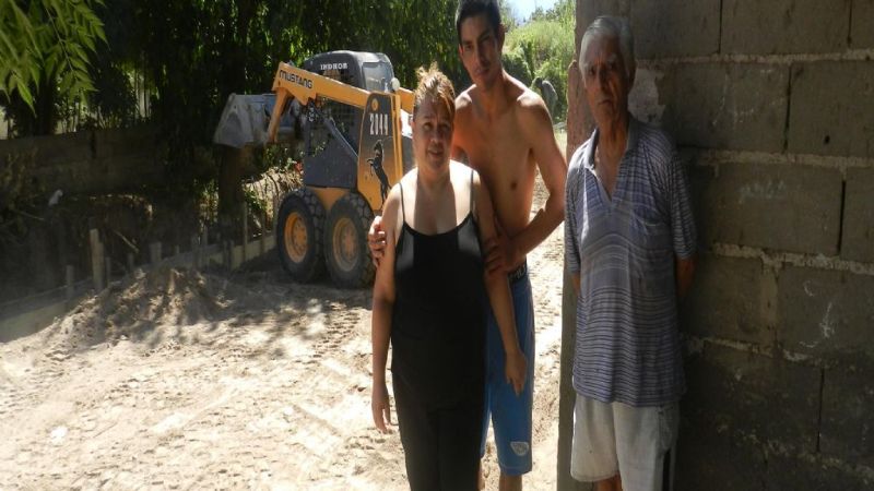 Raúl supervisó los avances en las obras del Acceso Sur y Arroyo Tiorquito