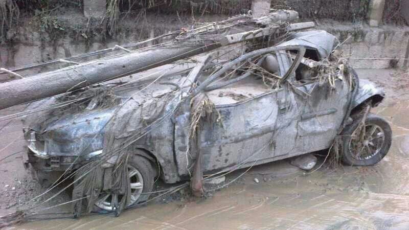 Más fotos del desastre en El Rodeo