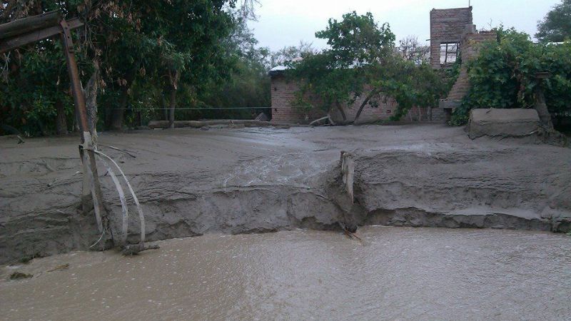 Un alud arrasó con Siján