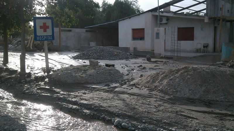 Un alud arrasó con Siján