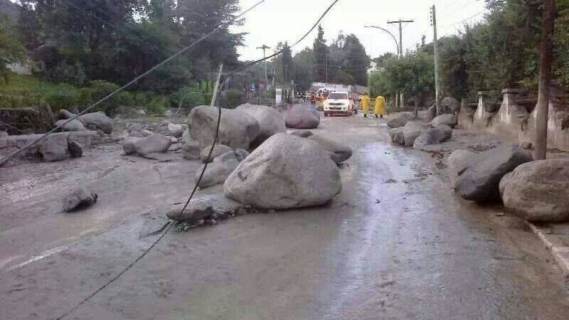 Más fotos del desastre en El Rodeo