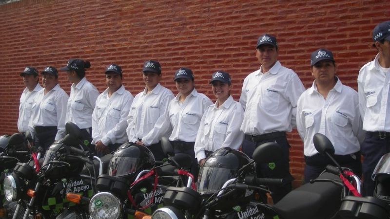 La Guardia Urbana trabaja en El Rodeo