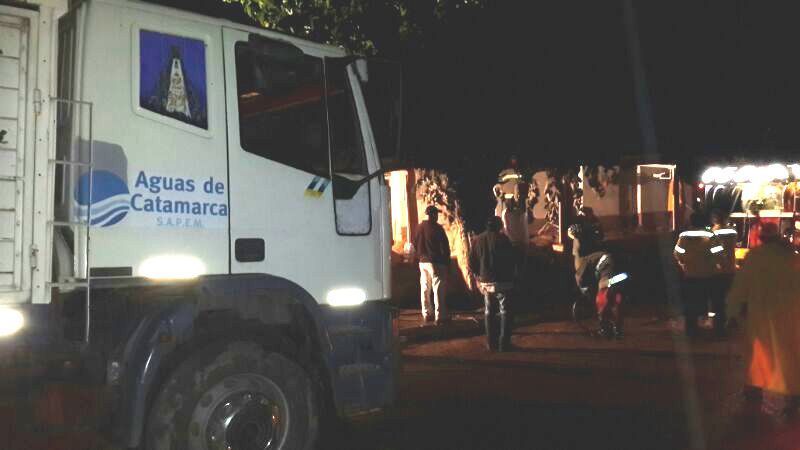 Aguas de Catamarca asiste en El Rodeo