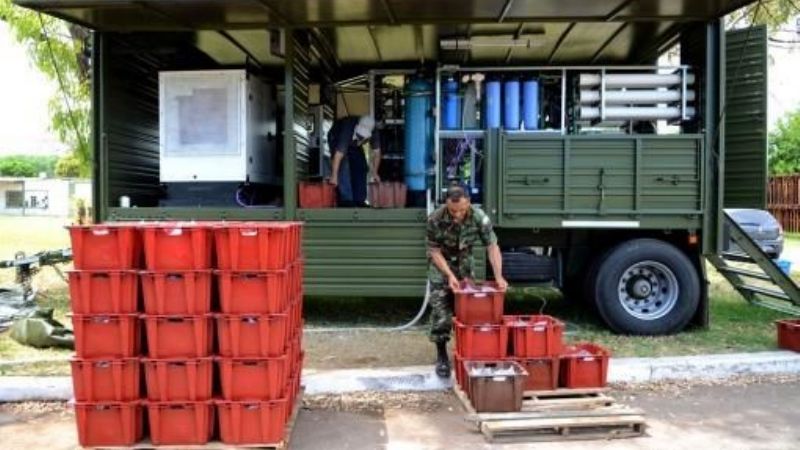 El ejército ya trabaja en Catamarca