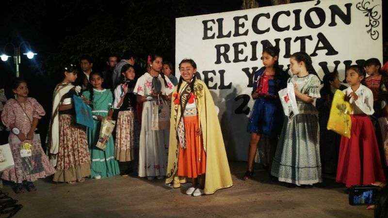 Tiara Celeste Rueda se coronó como reinita del Yokavil