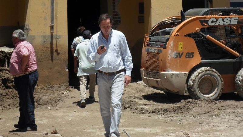 Mera recalcó el compromiso de los voluntarios en Siján