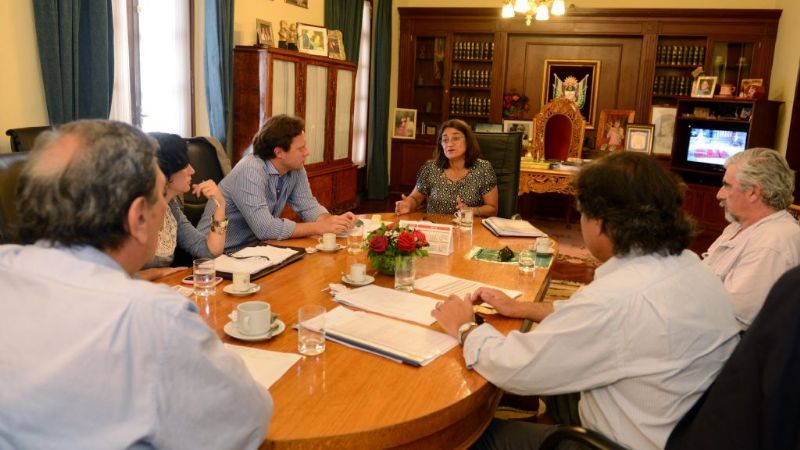 Lucía volvió a El Rodeo y se reunió con los Vecinos Autoconvocados
