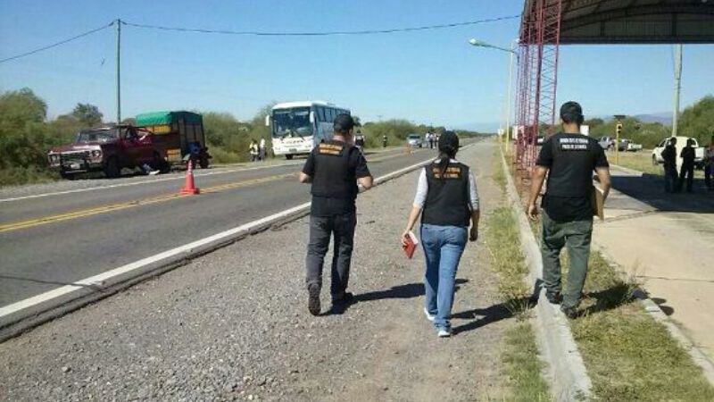 Estricto operativo en la ruta 38 con policías de Catamarca y La Rioja