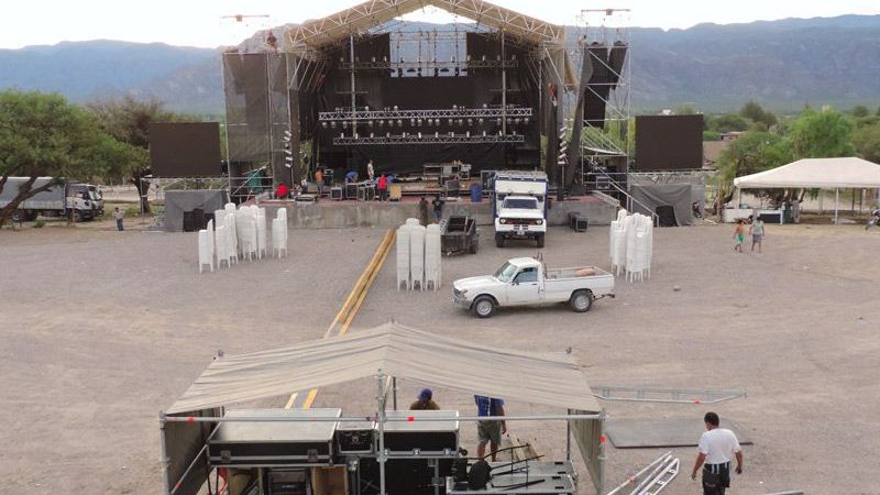 El Anfiteatro Municipal listo para el inicio del Yokavil