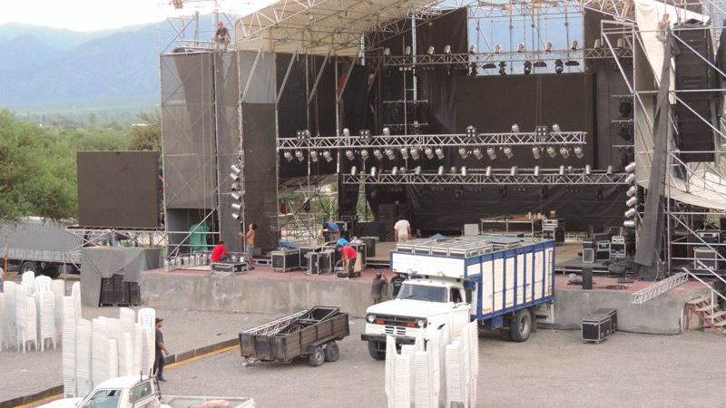 El Anfiteatro Municipal listo para el inicio del Yokavil