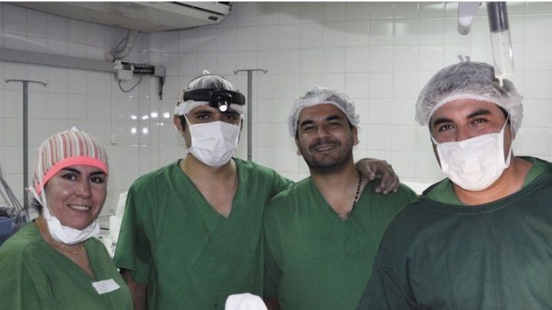 Inédita cirugía en el Hospital San Juan Bautista
