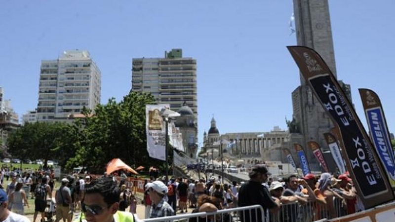 Rosario “vive” la largada simbólica del Dakar