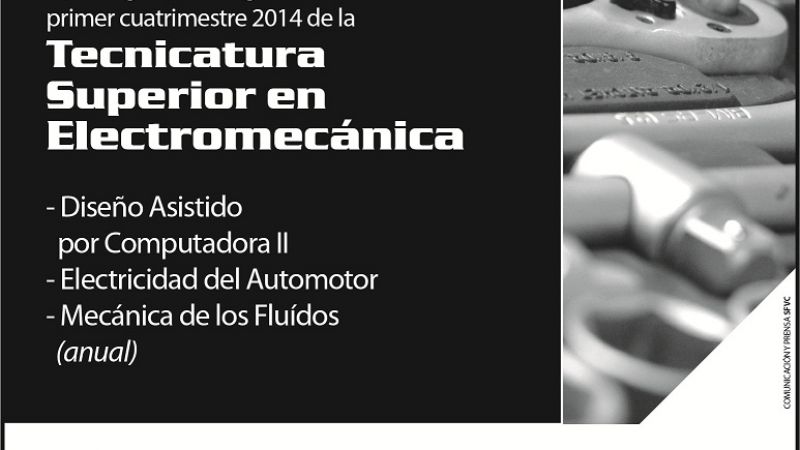 Selección de docentes para la Tecnicatura Superior en Electromecánica