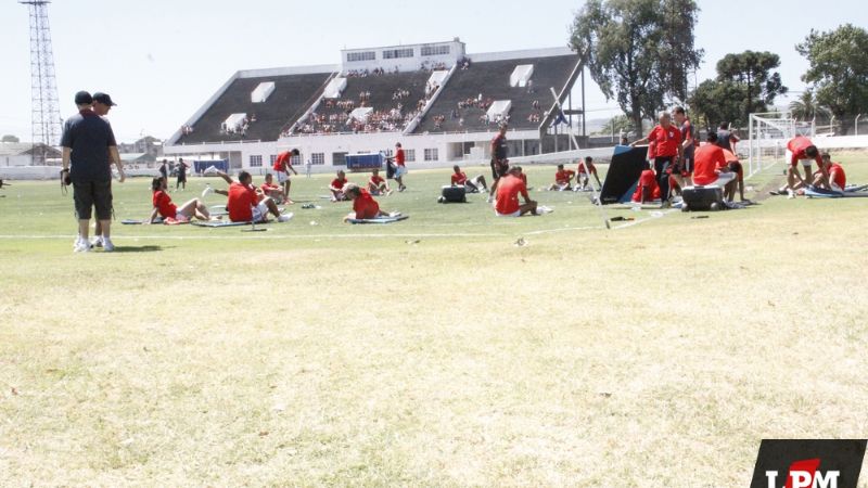 Zúñiga empezó la pretemporada con Ramón Díaz