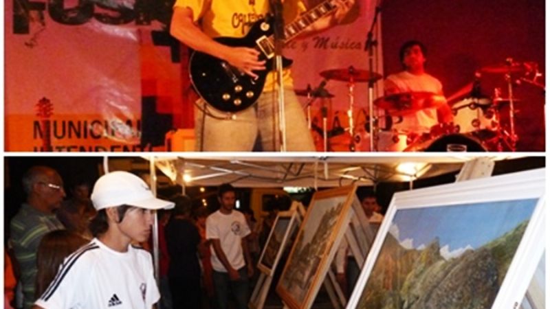 “Fusionando Arte y música” fue un éxito en Andalgalá