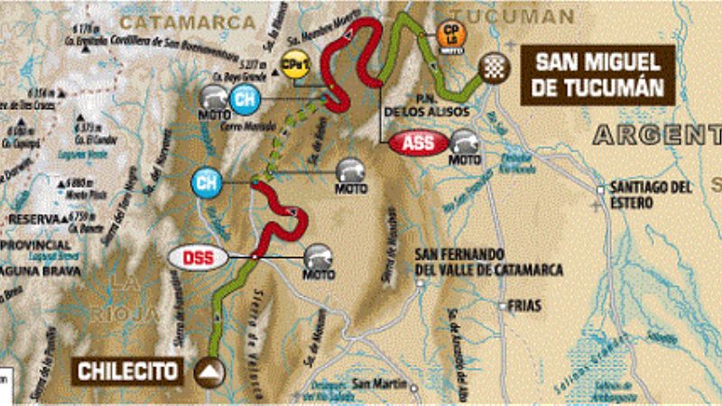 El paso por Catamarca será de mucha navegación y estrategia