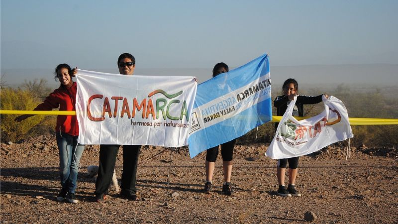 El Dakar ya recorre tierras catamarqueñas