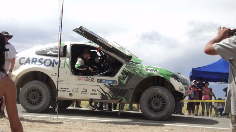El paso del Dakar no conformó en Santa María