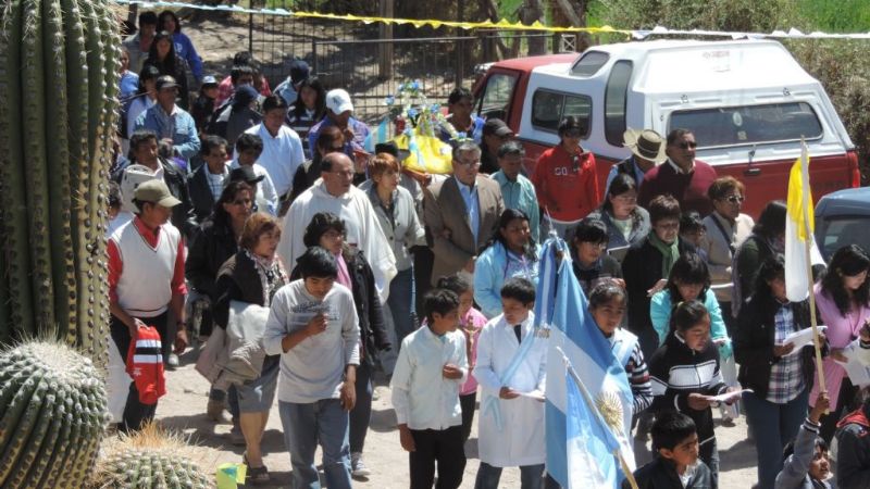 Ampajango celebró a su Patrona