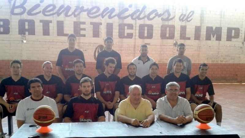 Olimpia presentó el equipo y hoy recibe a San Martín de La Rioja