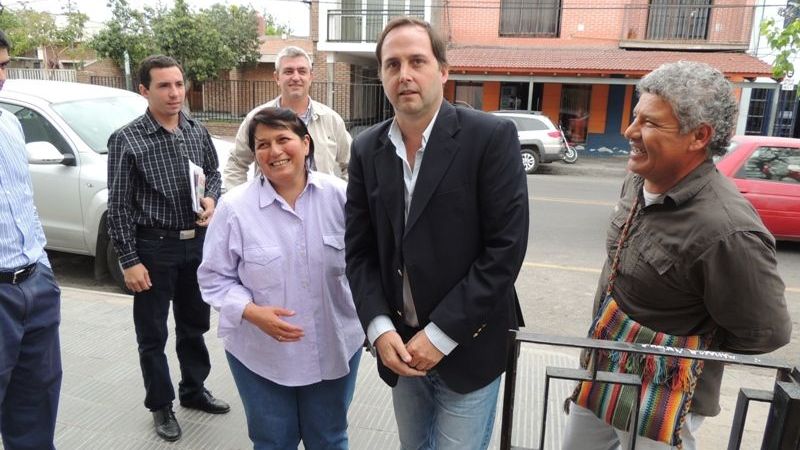 Mera recibió a representes de pueblos originarios