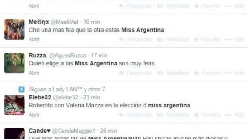 Destrozaron a la catamarqueña Josefina Ríos en Twitter