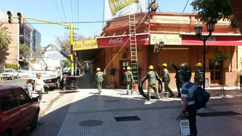 Constantes trabajos para mejorar el servicio eléctrico