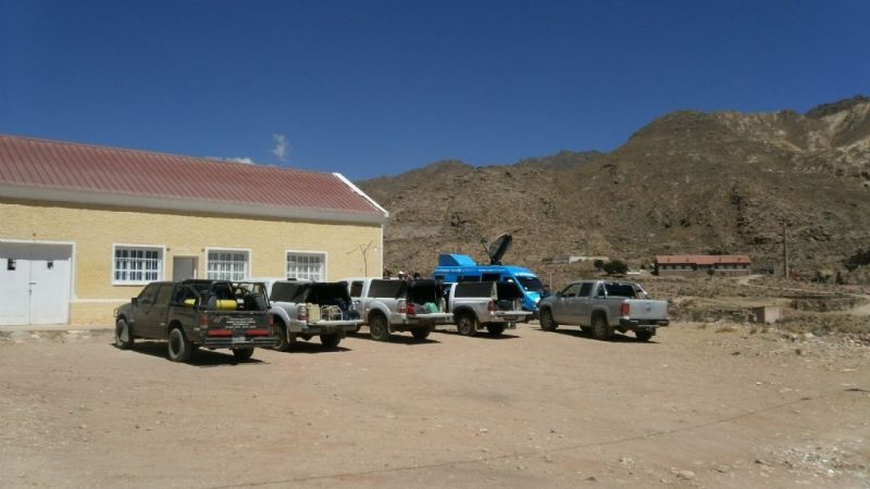 “Lleguemos al barrio’’ en Minas Capillitas