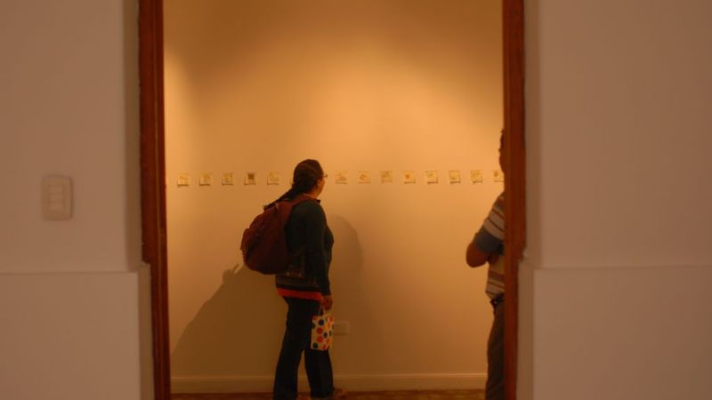 Dimas Melfi expone sus fotografías y dibujos en el Bellas Artes