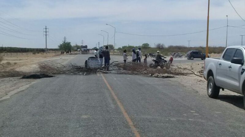 Sigue firme el reclamo de los pobladores de Siján