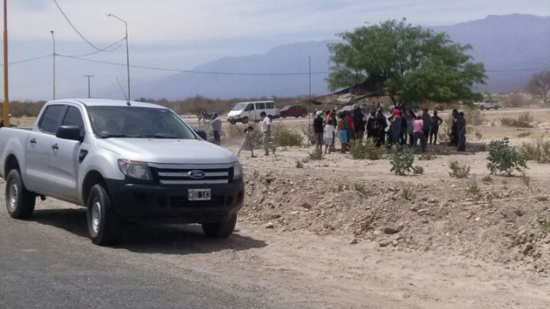 Sigue firme el reclamo de los pobladores de Siján